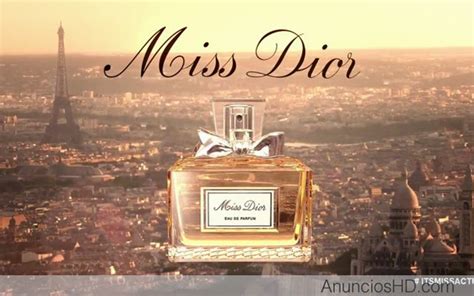 miss dior musica anuncio